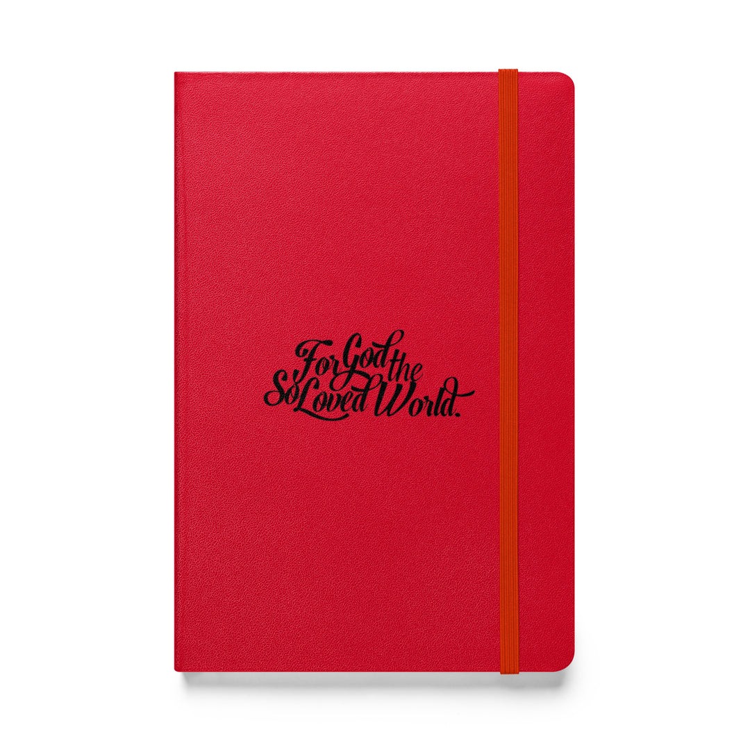 Sermon Notes Notebook God So Loved Hardcover Sermon Notebooks Red  