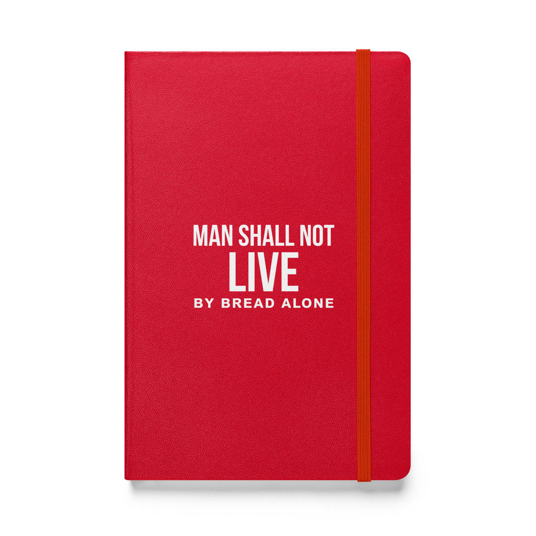 Sermon Notes Notebook Man Shall Not Live By Bread Alone Sermon Notebooks Red  