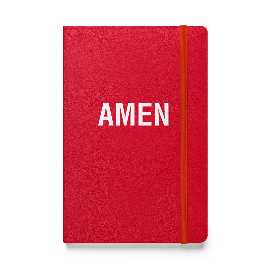 Sermon Notes Notebook Amen Sermon Notebooks Red  