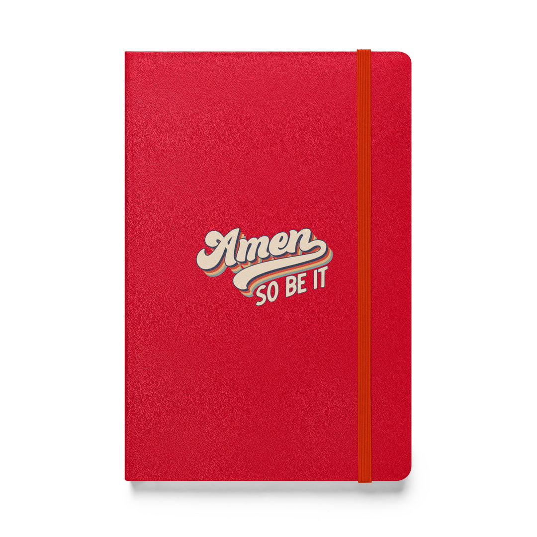 Sermon Notes Notebook Amen Hardcover Sermon Notebooks Red  