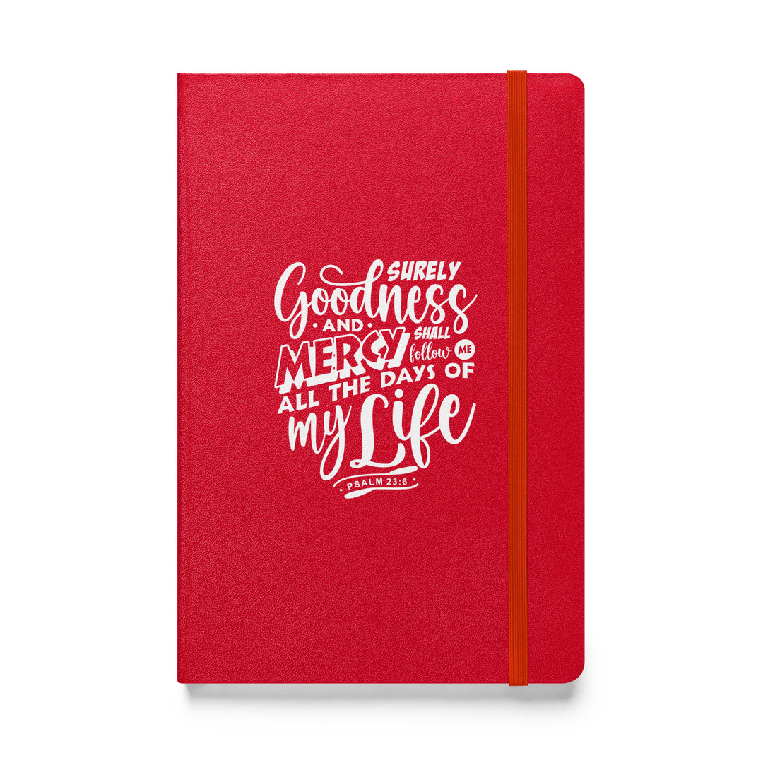 Sermon Notes Notebook Goodness and Mercy Sermon Notebooks Red  