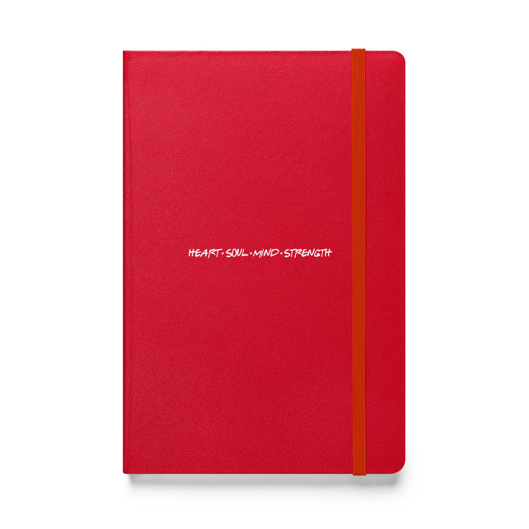 Sermon Notes Notebook Heart Soul Mind Strength Script Sermon Notebooks Red  