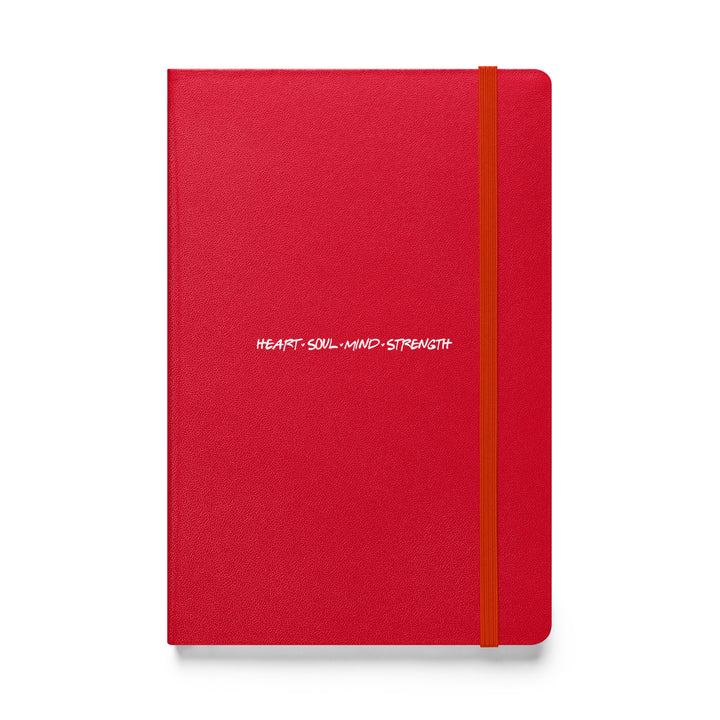 Sermon Notes Notebook Heart Soul Mind Strength Script Sermon Notebooks Red  