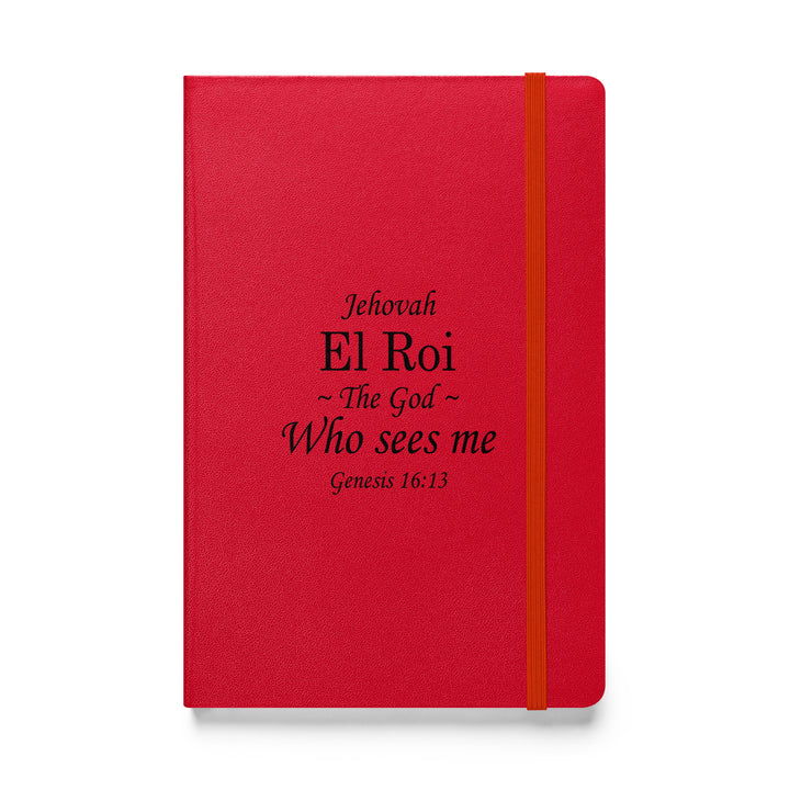 Sermon Notes Notebook Jehovah El Roi Sermon Notebooks Red  