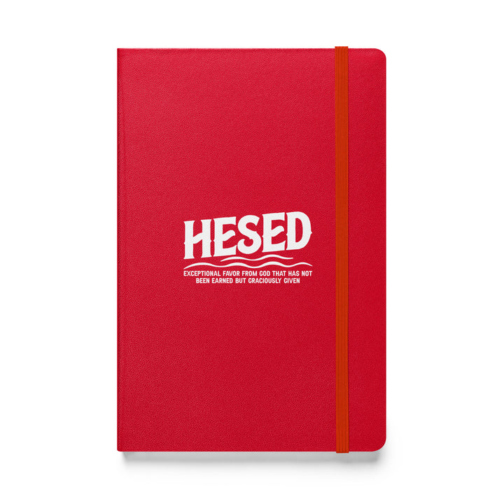 Sermon Notes Notebook Hesed Exceptional Favor Sermon Notebooks Red  