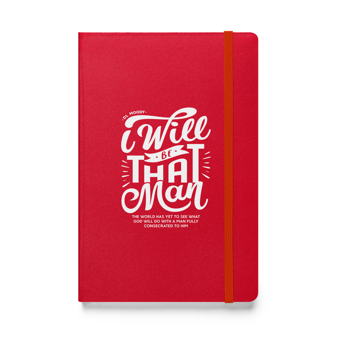 Sermon Notes Notebook I Will Be That Man Sermon Notebooks Red  