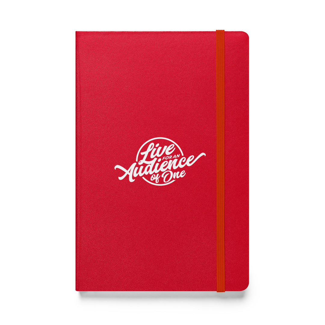 Sermon Notes Notebook Audience of One Sermon Notebooks Red  