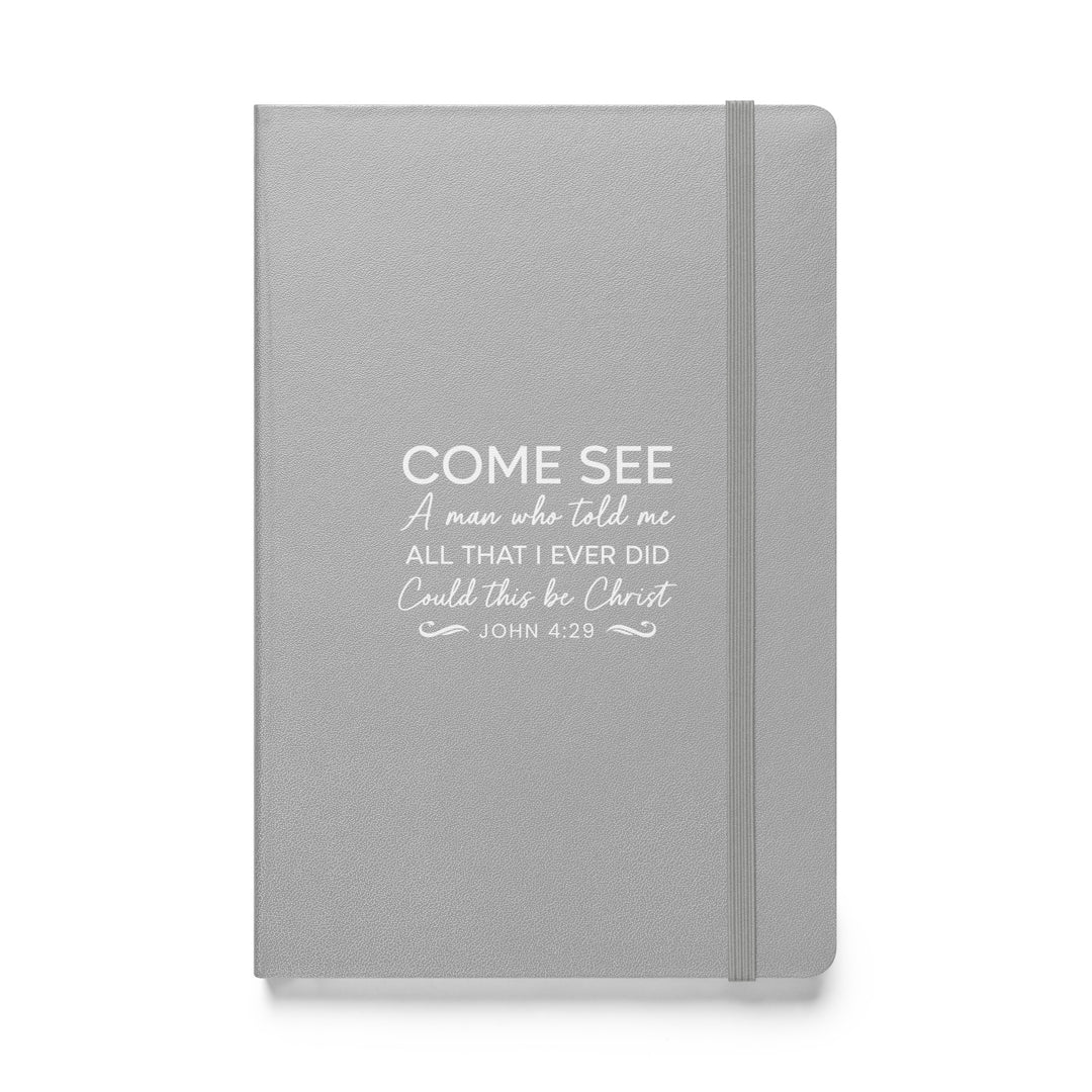 Sermon Notes Notebook Come See Sermon Notebooks Silver  