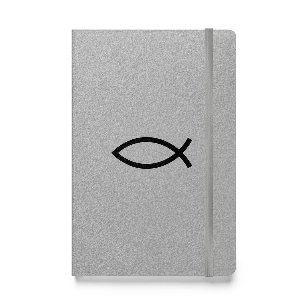 Sermon Notes Notebook ΙΧΘΥΣ Fish Sermon Notebooks Silver  