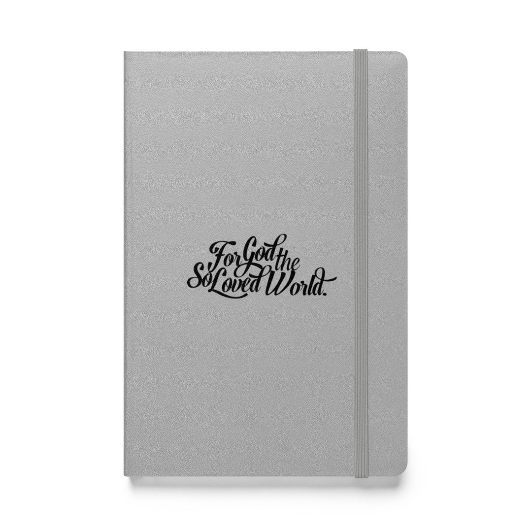 Sermon Notes Notebook God So Loved Hardcover Sermon Notebooks Silver  