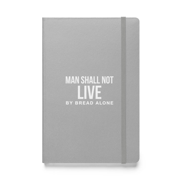 Sermon Notes Notebook Man Shall Not Live By Bread Alone Sermon Notebooks Silver  