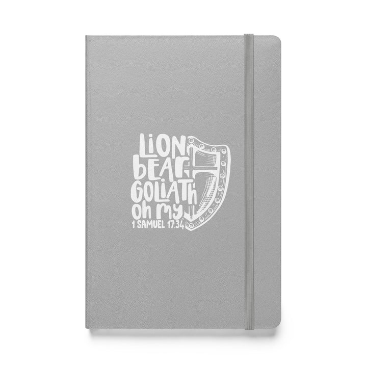 Sermon Notes Notebook Lion, Bear, Goliath Oh My Sermon Notebooks Silver  