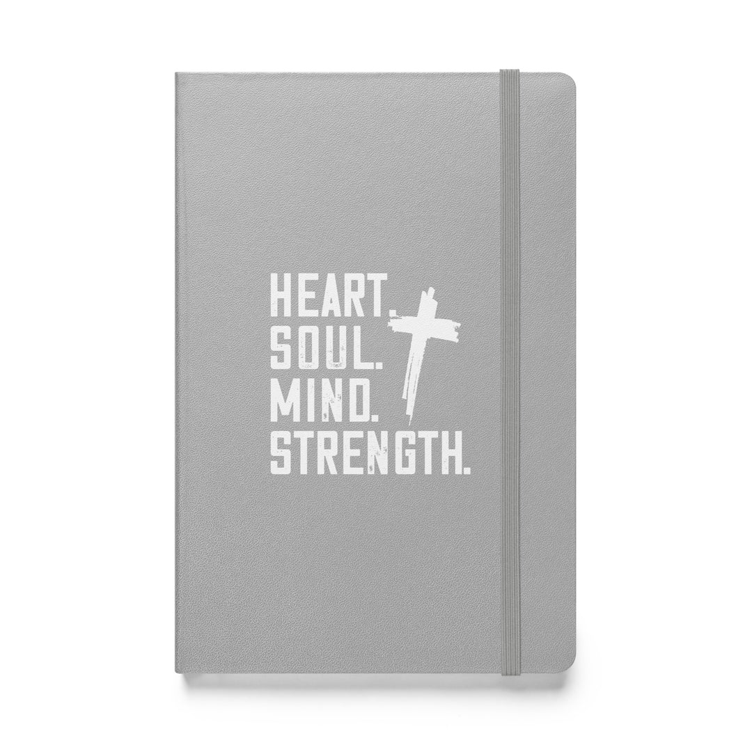 Sermon Notes Notebook Heart Soul Mind Strength Cross Sermon Notebooks Silver  