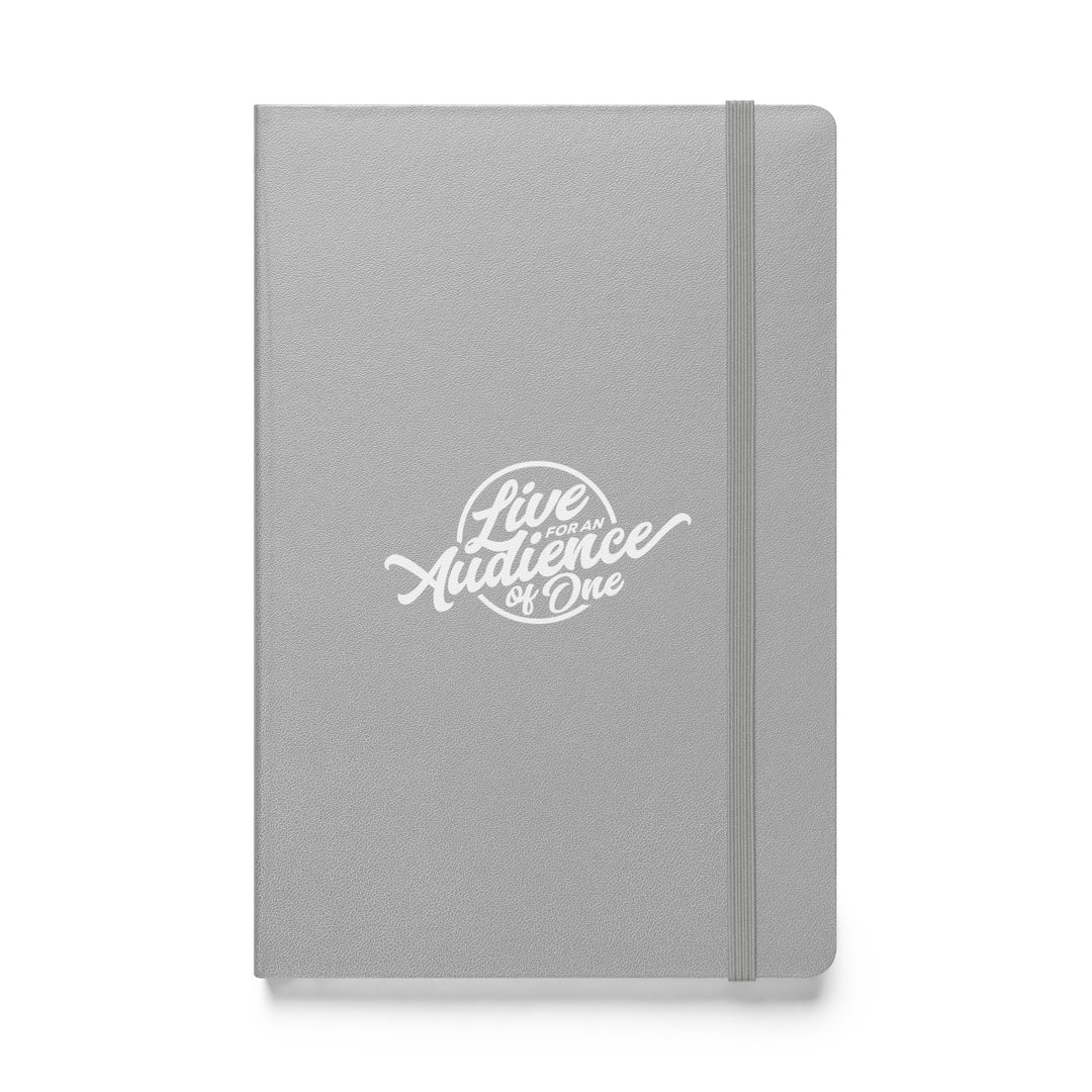 Sermon Notes Notebook Audience of One Sermon Notebooks Silver  