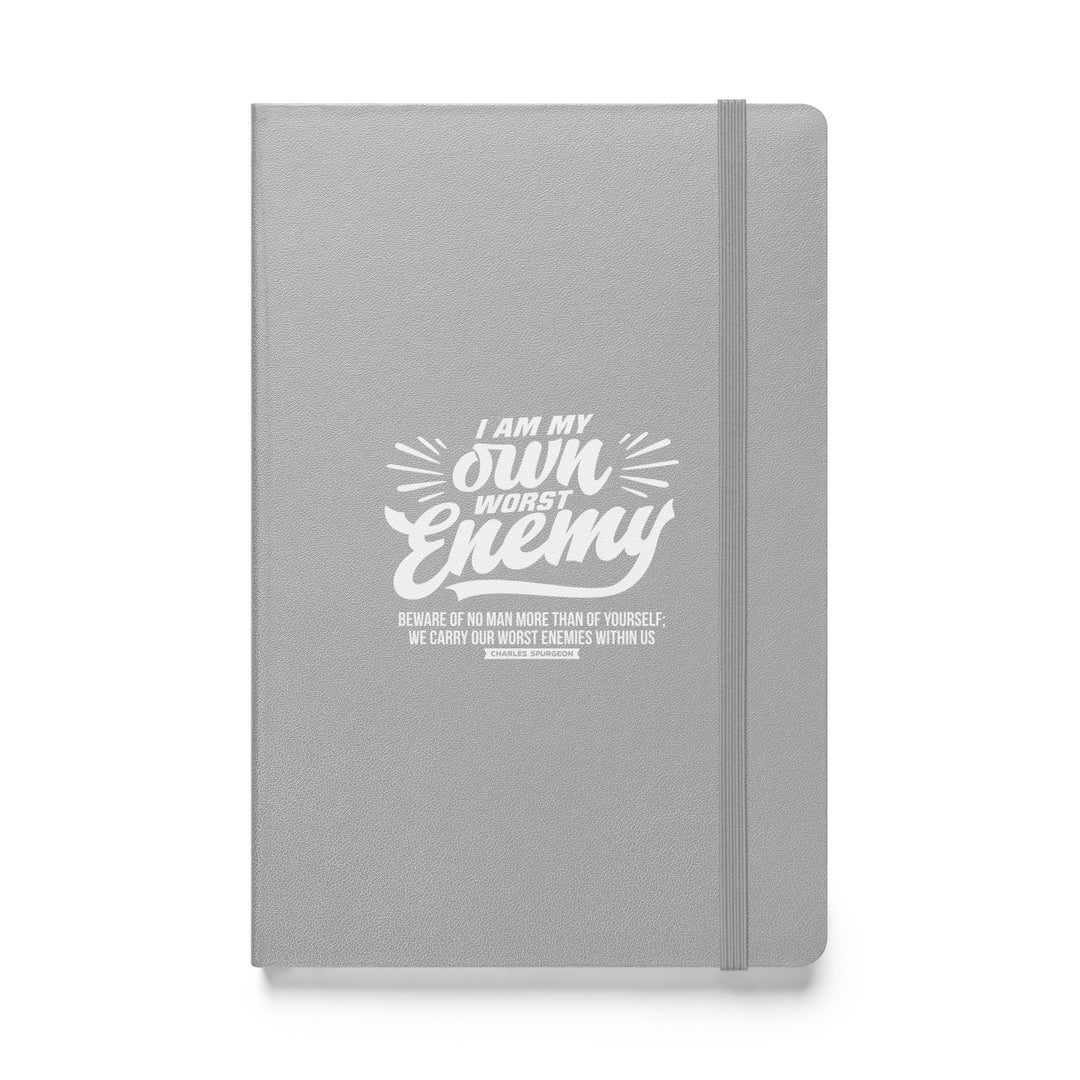 Sermon Notes Notebook Worst Enemy Sermon Notebooks Silver  