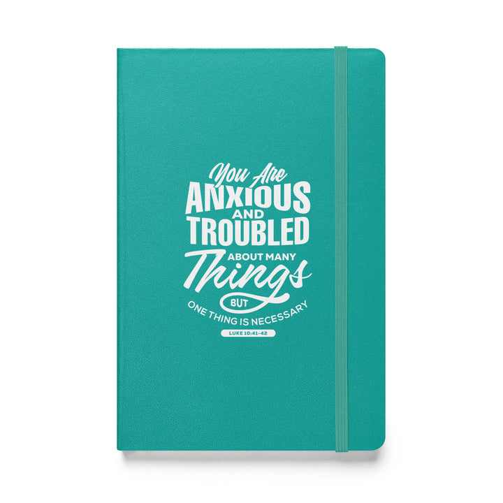 Sermon Notes Notebook Anxious and Troubled Sermon Notebooks Turquoise  