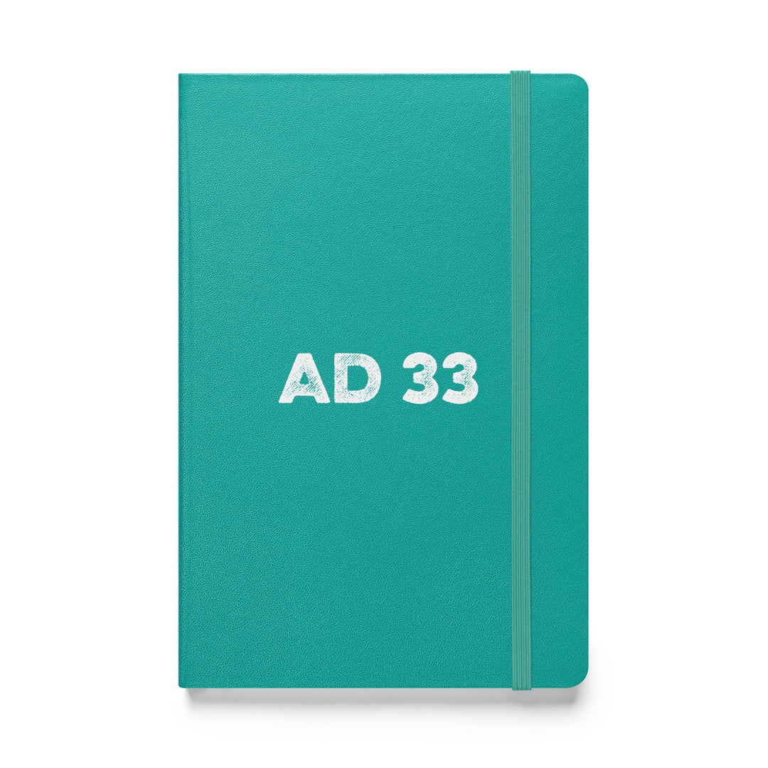 Sermon Notes Notebook AD 33 Hardcover Sermon Notebooks Turquoise  