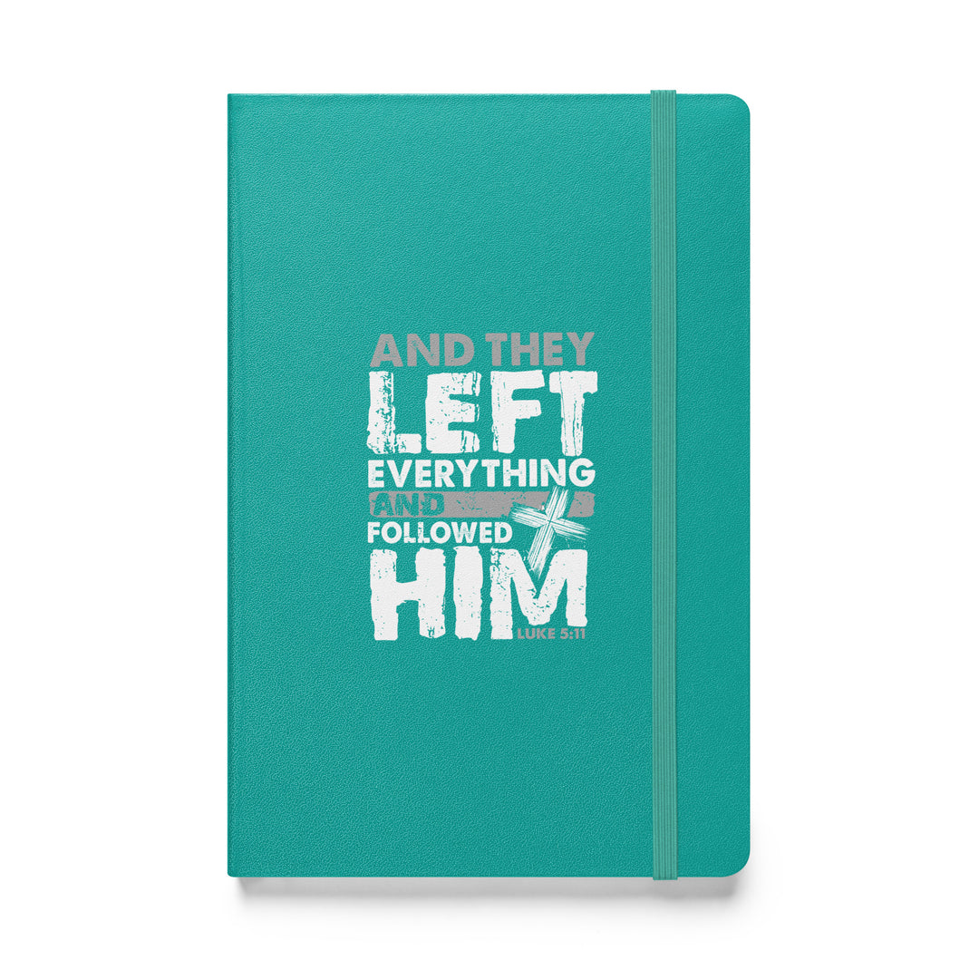 Sermon Notes Notebook Left Everything Sermon Notebooks Turquoise  