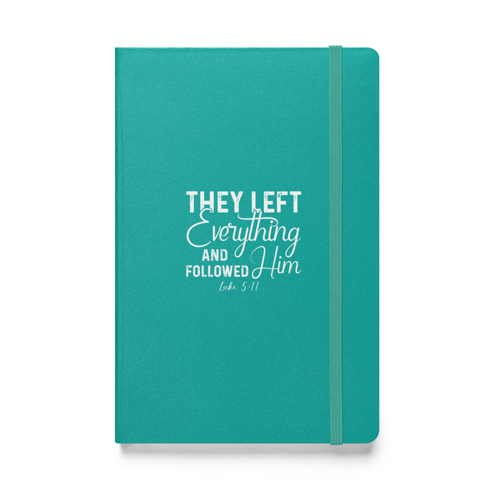 Sermon Notes Notebook Left Everything Sermon Notebooks Turquoise  