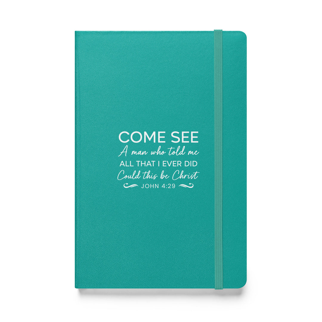 Sermon Notes Notebook Come See Sermon Notebooks Turquoise  