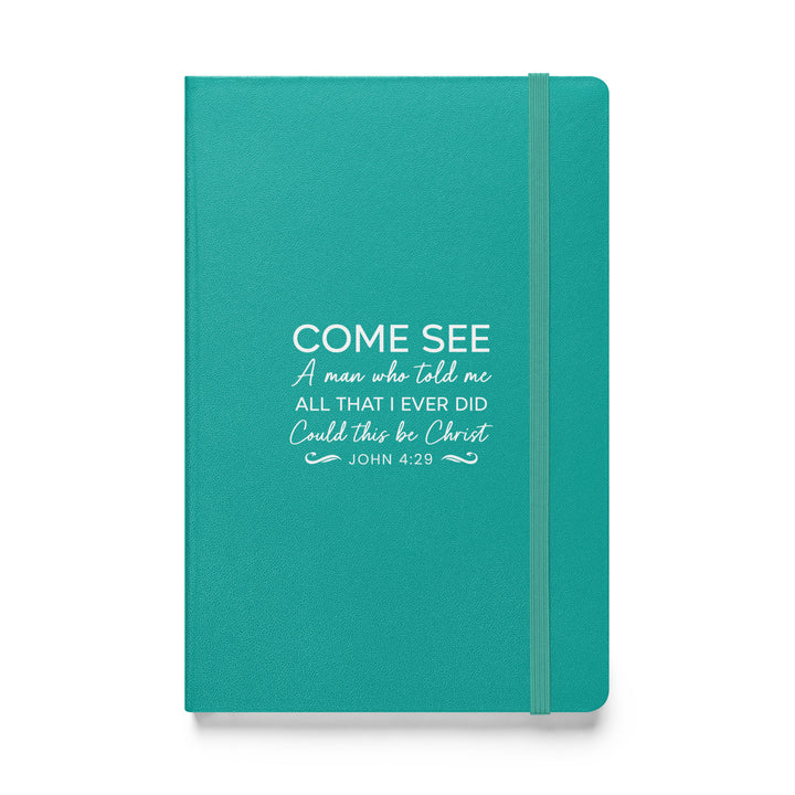 Sermon Notes Notebook Come See Sermon Notebooks Turquoise  