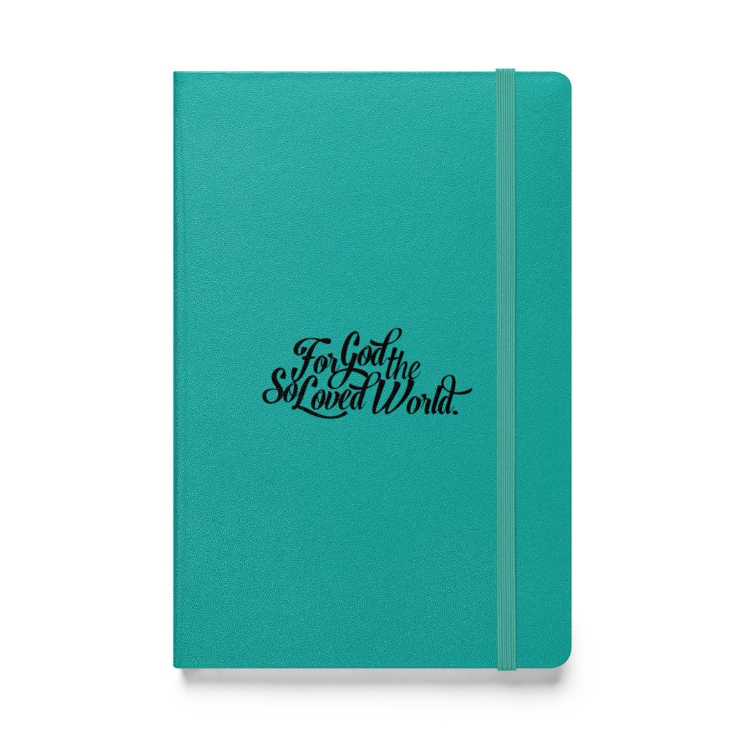 Sermon Notes Notebook God So Loved Hardcover Sermon Notebooks Turquoise  