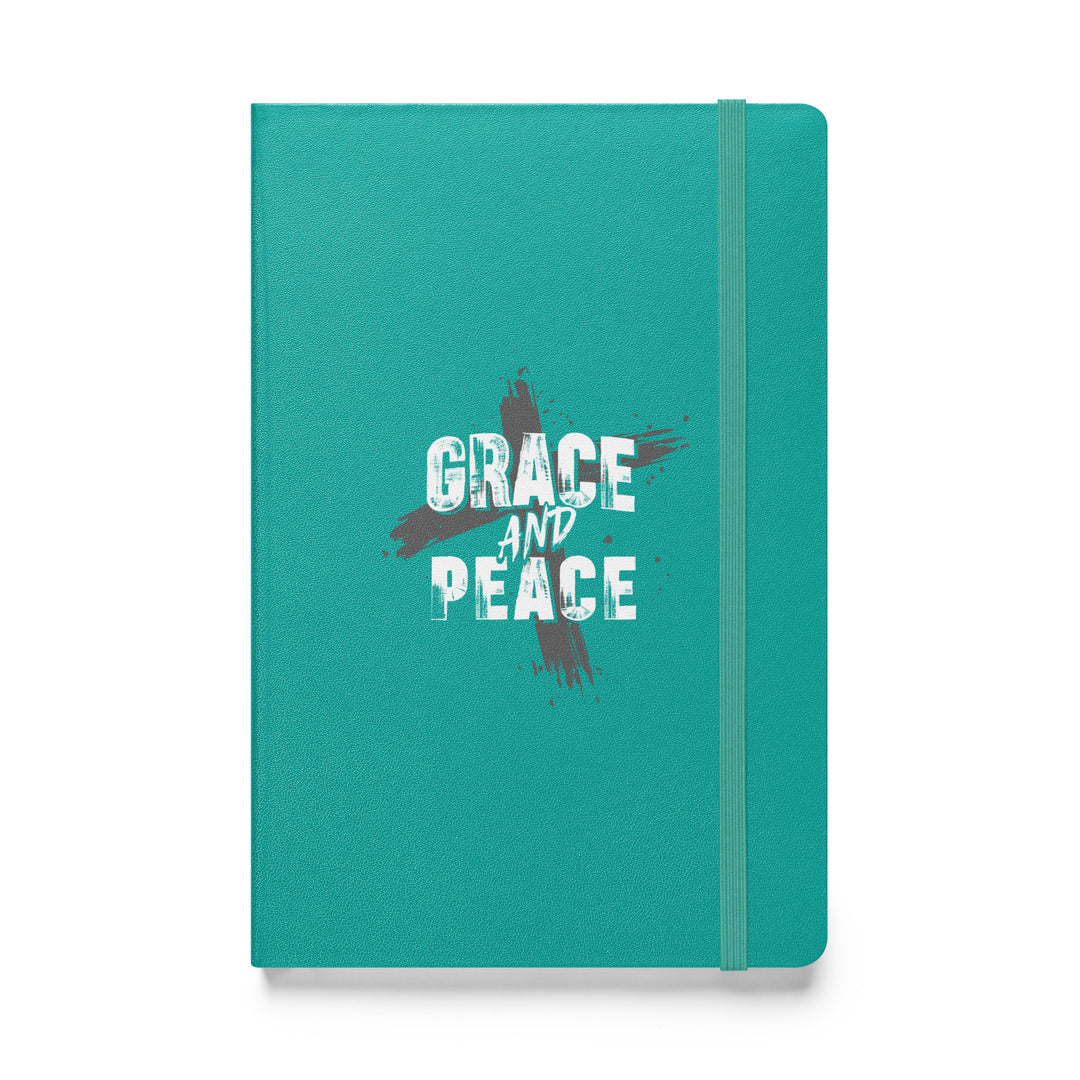 Sermon Notes Notebook Grace and Peace Cross Sermon Notebooks Turquoise  