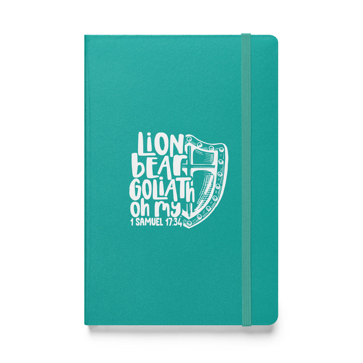 Sermon Notes Notebook Lion, Bear, Goliath Oh My Sermon Notebooks Turquoise  