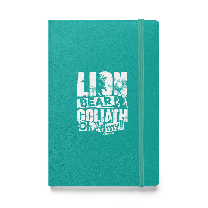 Sermon Notes Notebook Lion, Bear, Goliath Sermon Notebooks Turquoise  