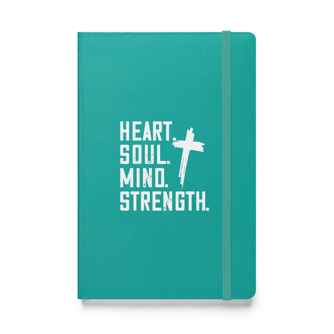 Sermon Notes Notebook Heart Soul Mind Strength Cross Sermon Notebooks Turquoise  