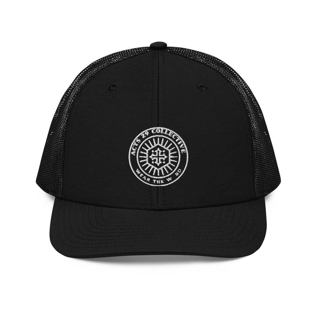 Christian Hat Acts 29 Trucker Trucker Hat Black