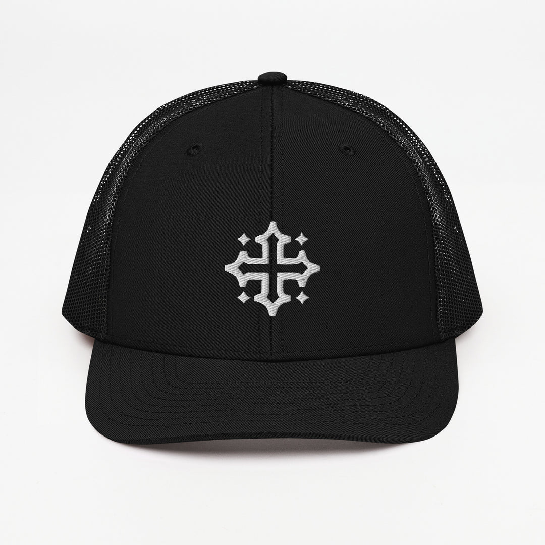 Christian Hat Acts 29 Cross Trucker Trucker Hat Black