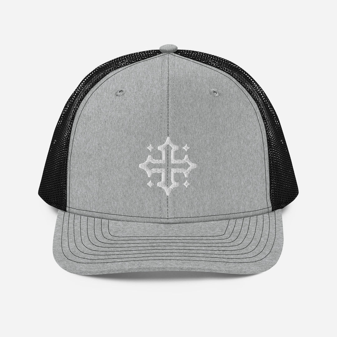 Christian Hat Acts 29 Cross Trucker Trucker Hat Heather Grey / Black