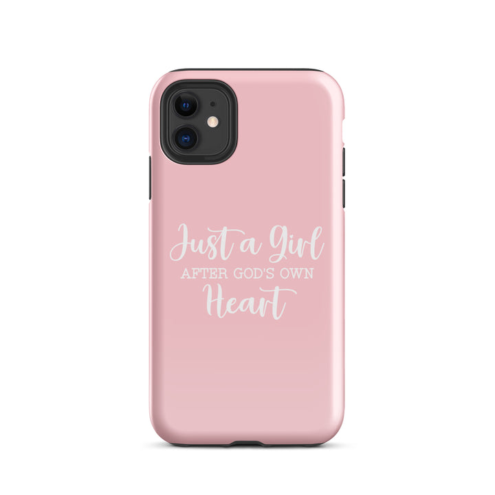 Christian Phone Case Girl After God's Heart for iPhone® iPhone® Phone Cases Glossy iPhone 11 