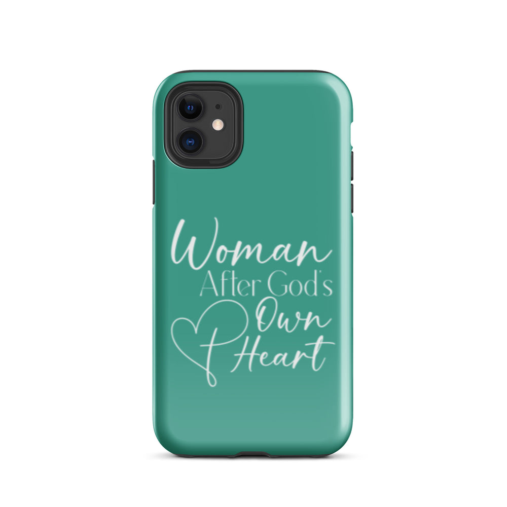 Christian Phone Case Woman After God's Heart for iPhone® iPhone® Phone Cases Glossy iPhone 11 