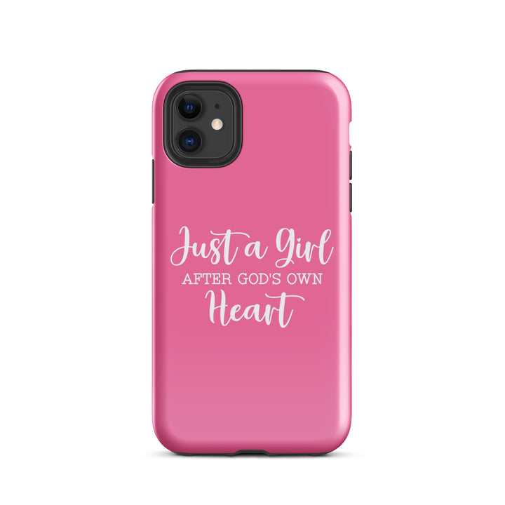 Christian Phone Case Girl After God's Heart for iPhone® iPhone® Phone Cases Glossy iPhone 11 