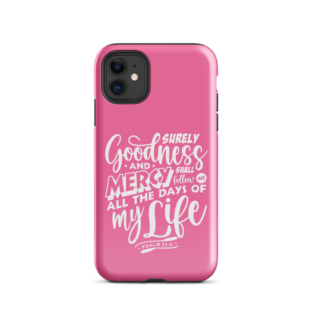 Christian Phone Case Goodness and Mercy for iPhone® iPhone® Phone Cases Glossy iPhone 11 