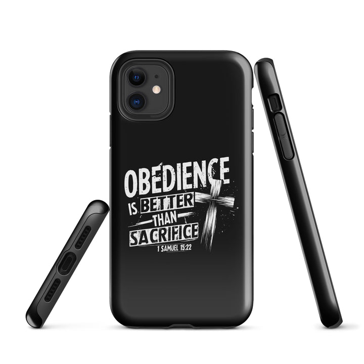 Christian Phone Case Obedience Is Better for iPhone® iPhone® Phone Cases   