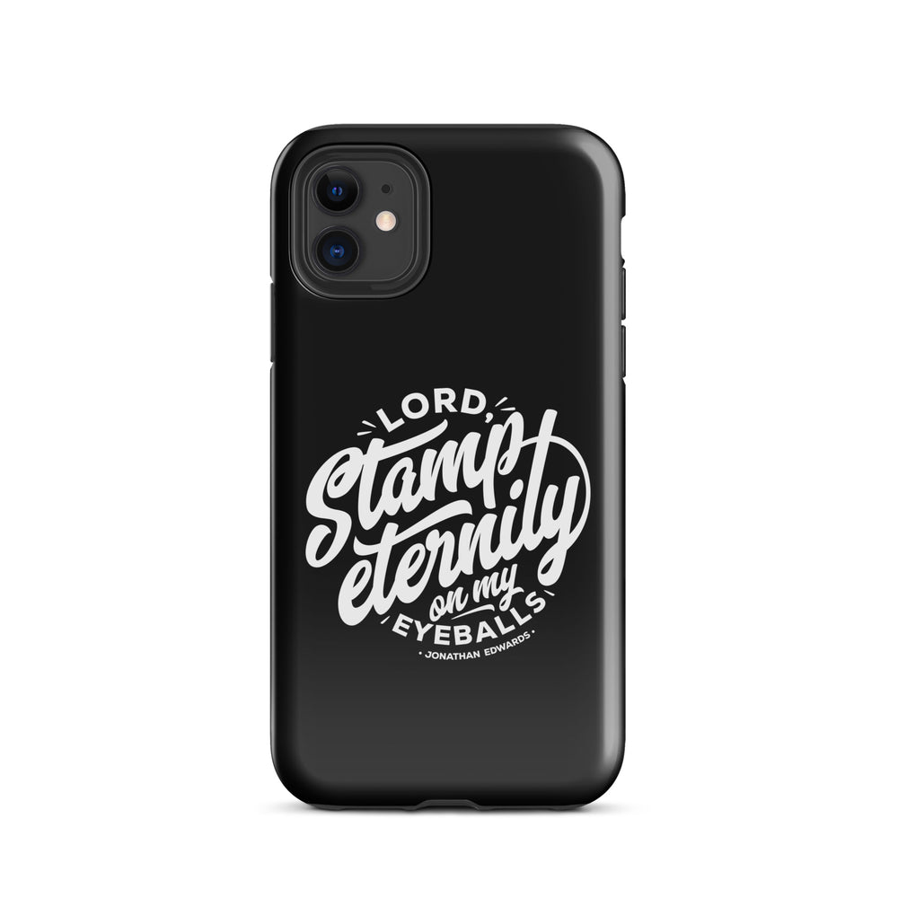 Christian Phone Case Stamp Eternity Black for iPhone® iPhone® Phone Cases Glossy iPhone 11 