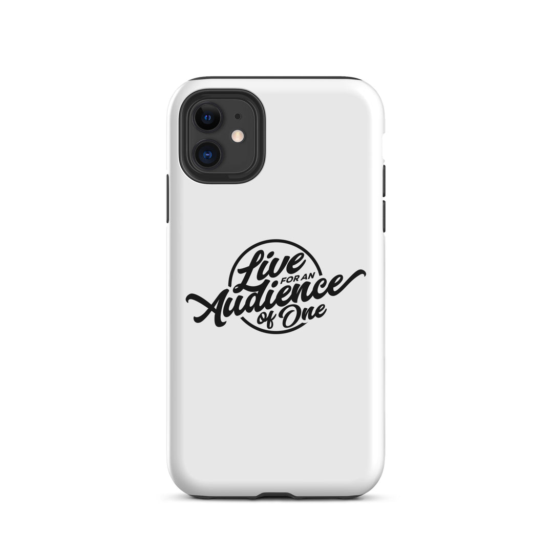 Christian Phone Case Audience of One White for iPhone® iPhone® Phone Cases Glossy iPhone 11 