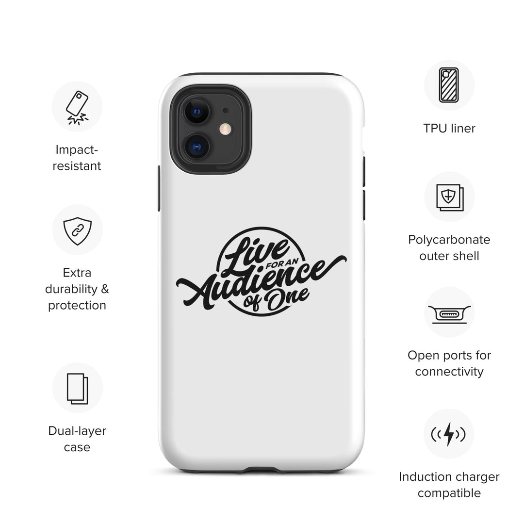 Christian Phone Case Audience of One White for iPhone® iPhone® Phone Cases   