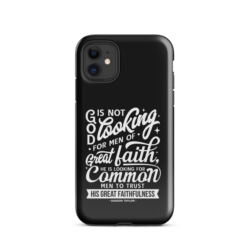 Christian Phone Case Common Men Black for iPhone® iPhone® Phone Cases Glossy iPhone 11 