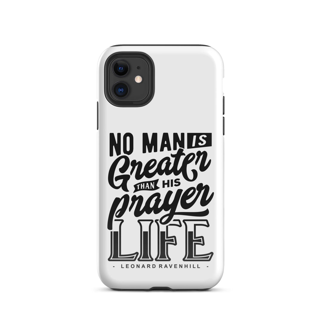 Christian Phone Case Prayer Life White for iPhone® iPhone® Phone Cases Glossy iPhone 11 