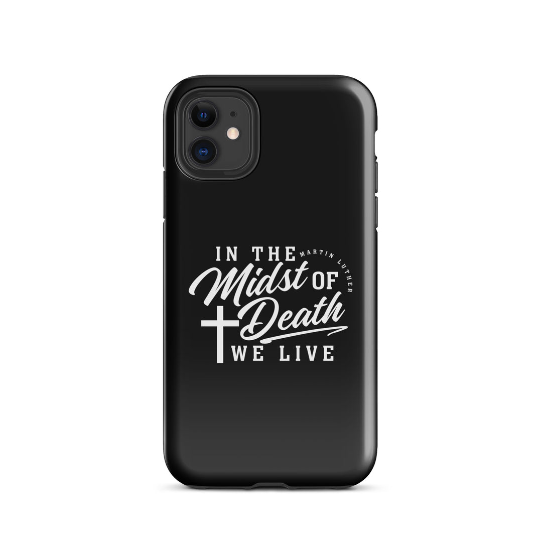 Christian Phone Case Midst of Death Black for iPhone® iPhone® Phone Cases Glossy iPhone 11 