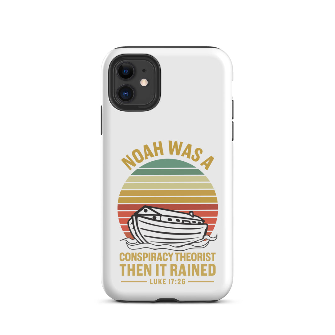 Christian Phone Case Noah Conspiracy White for iPhone® iPhone® Phone Cases Glossy iPhone 11 