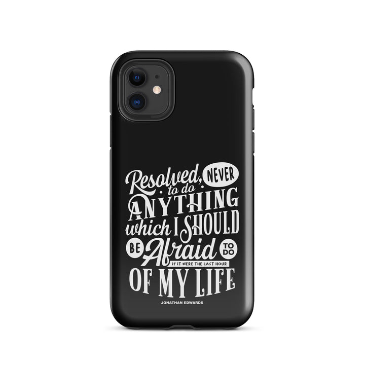 Christian Phone Case Last Hour Black for iPhone® iPhone® Phone Cases Glossy iPhone 11 