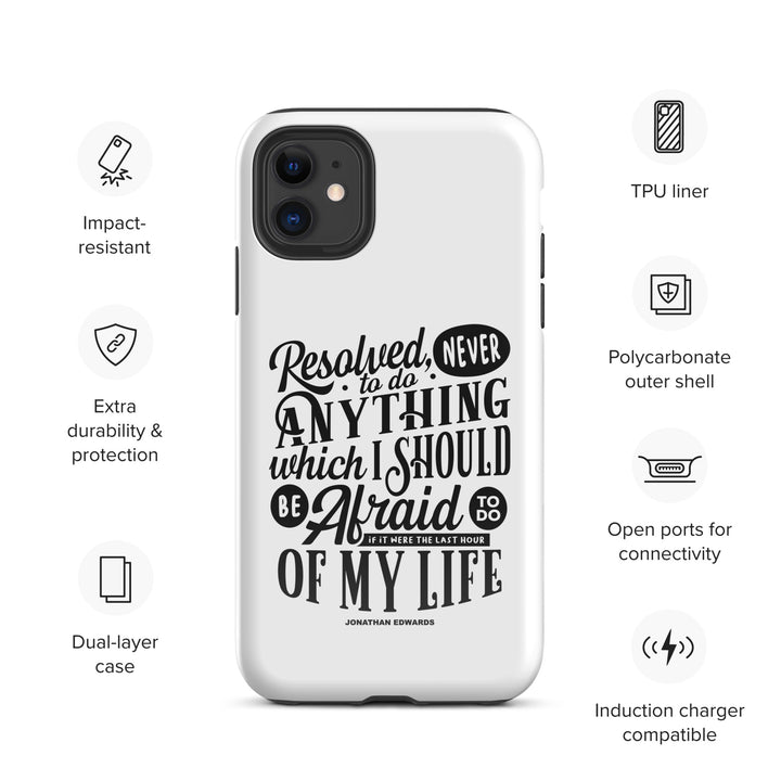 Christian Phone Case Last Hour White for iPhone® iPhone® Phone Cases   