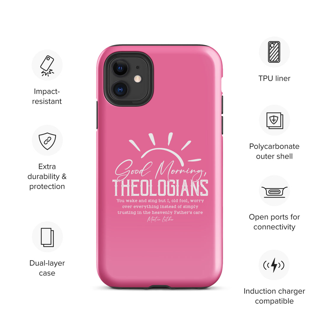 Christian Phone Case Luther's Theologians Pink for iPhone® iPhone® Phone Cases   