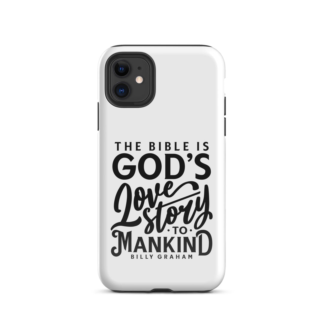 Christian Phone Case God's Love Story White for iPhone® iPhone® Phone Cases Glossy iPhone 11 