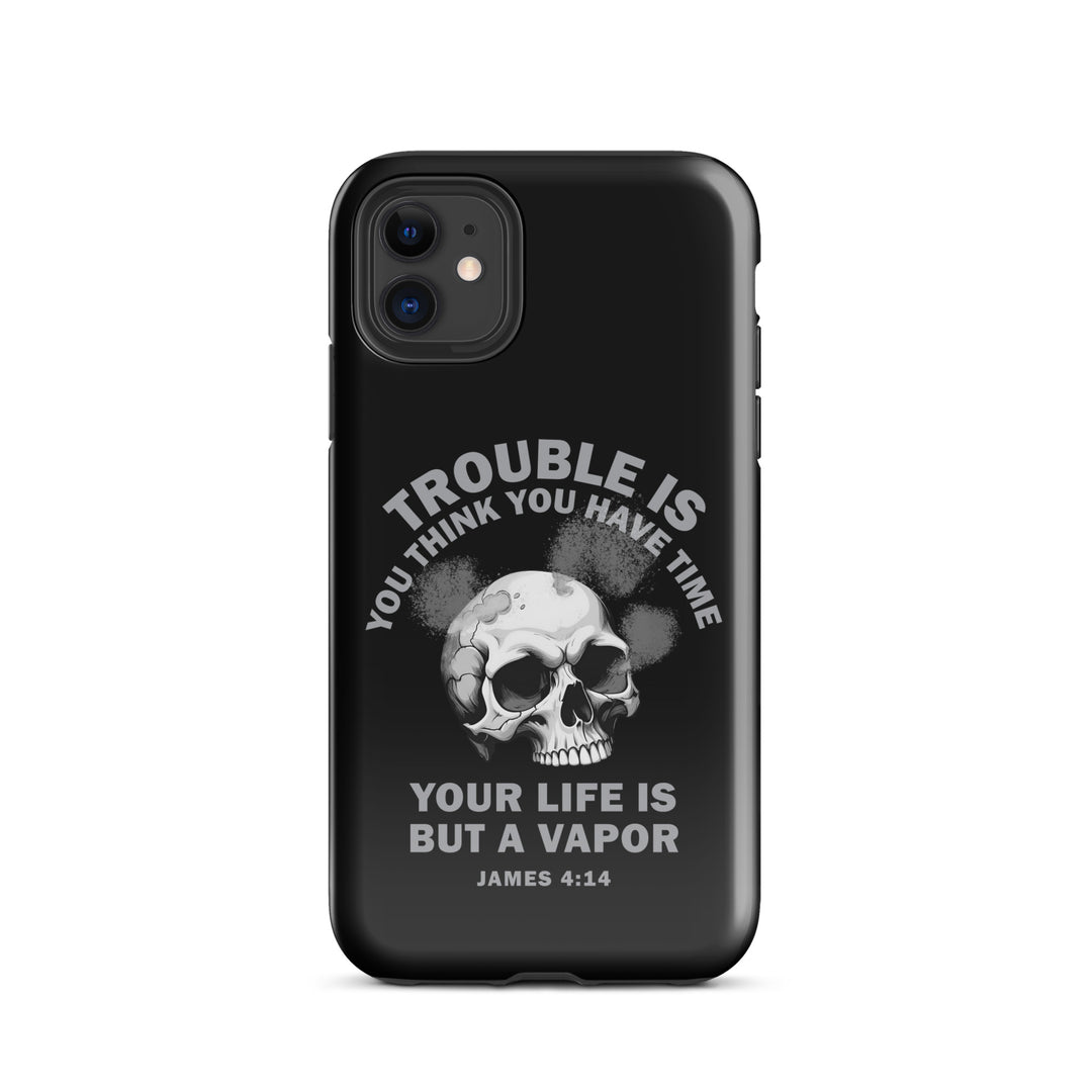 Christian Phone Case Life Is Vapor Black for iPhone® iPhone® Phone Cases Glossy iPhone 11 